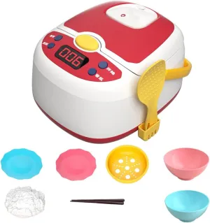 1 Set Rice Cooker Toy Kids playset Girl Birthday Children Toys Kids Toy Plastic playes Girl Toys Girls Toy Child Playing House Kitchen Toy Toddler Puzzle Home appliances abs