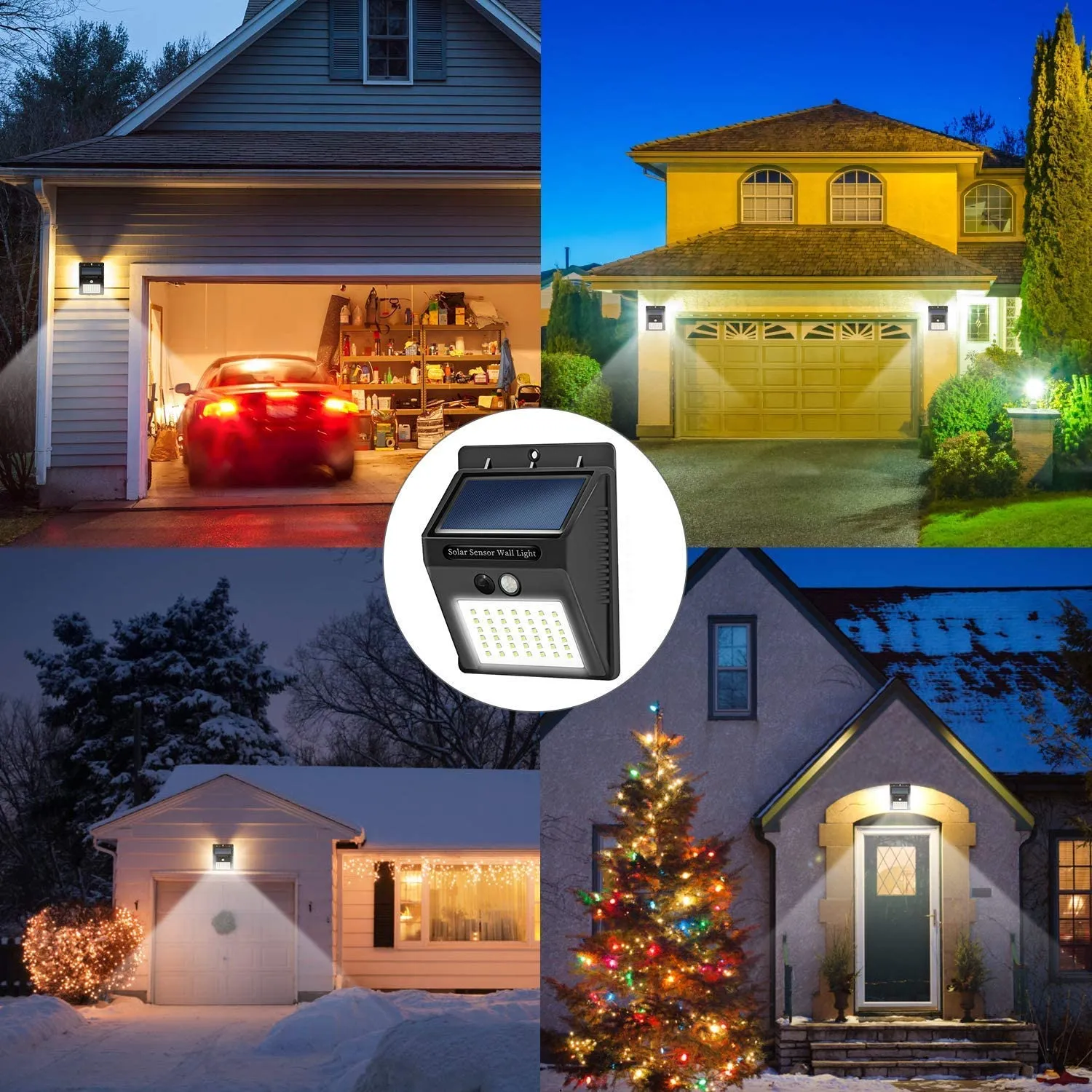 10-Pack: 42 LED Outdoor Solar Light