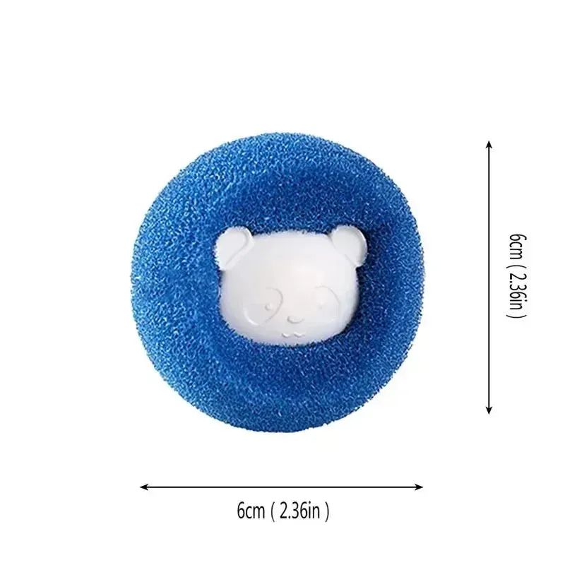 10 Pcs Wool Reusable Pet Hair Remover Ball Washing Machine