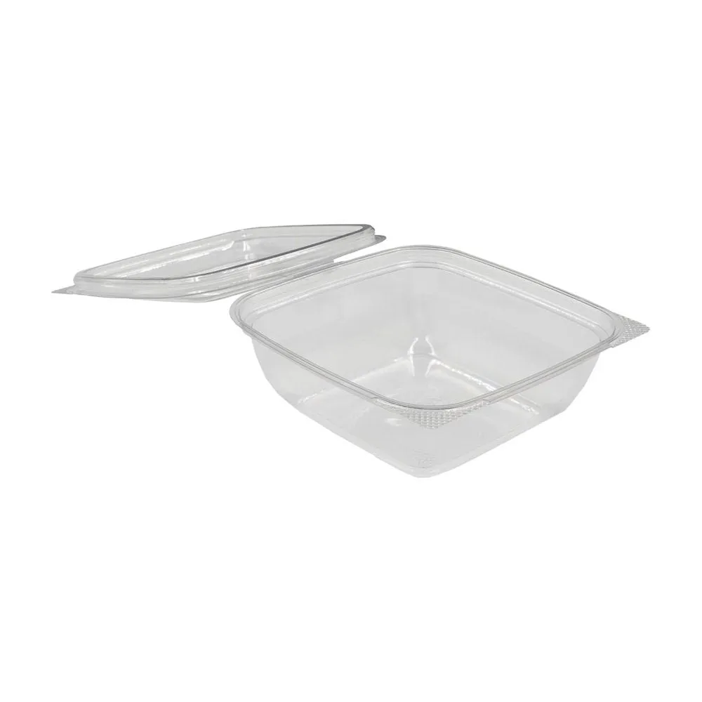 1000mL Square Sho Bowl Hinged Lid - 150/CTN