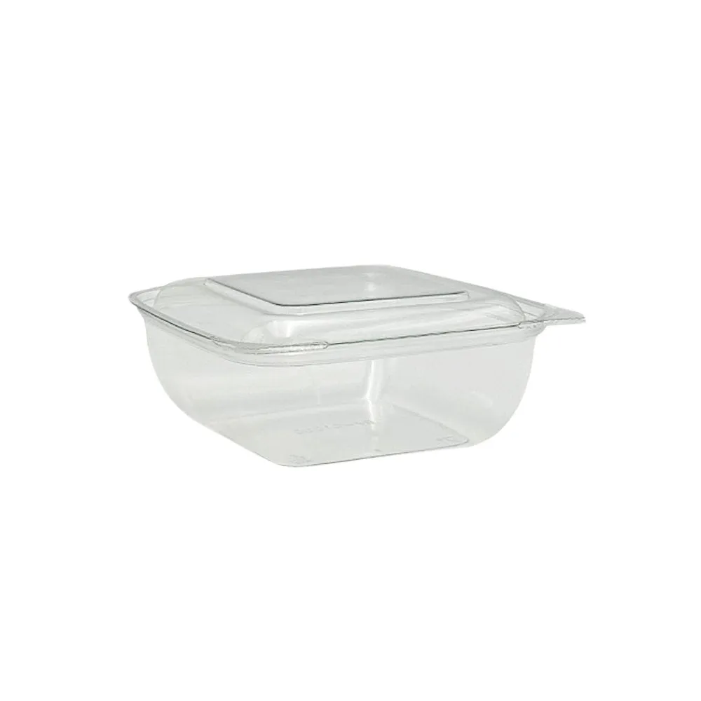 1000mL Square Sho Bowl Hinged Lid - 150/CTN