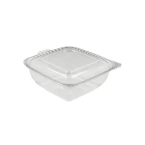 1000mL Square Sho Bowl Hinged Lid - 150/CTN