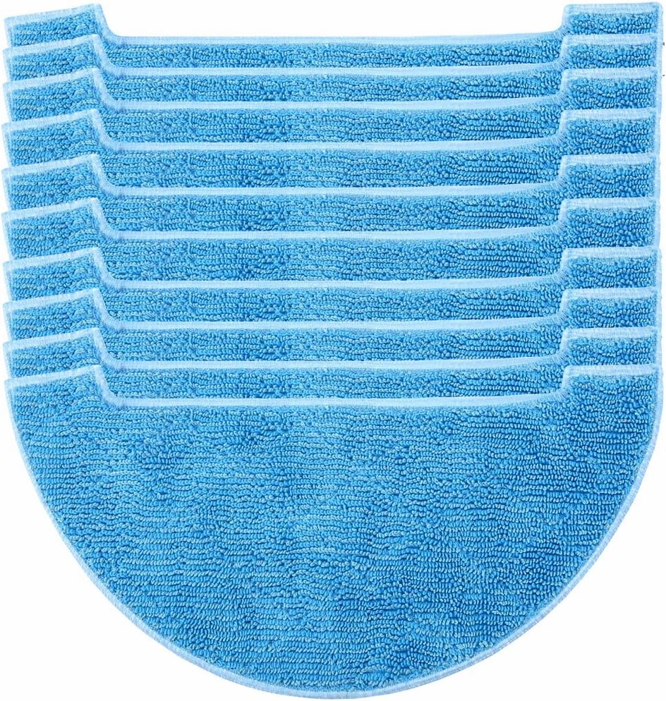 10pcs Replacement Mop Pads Mop Cloth for ILIFE V8s ILIFE V80 Max V3x Vacuum Replacement Parts ilife V80 Max Mop