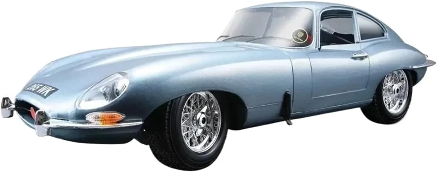 1:18 for Jaguar E-Type Coupe Alloy Car Model Simulation Collection Ornament Mini Simulation Toys(Green)