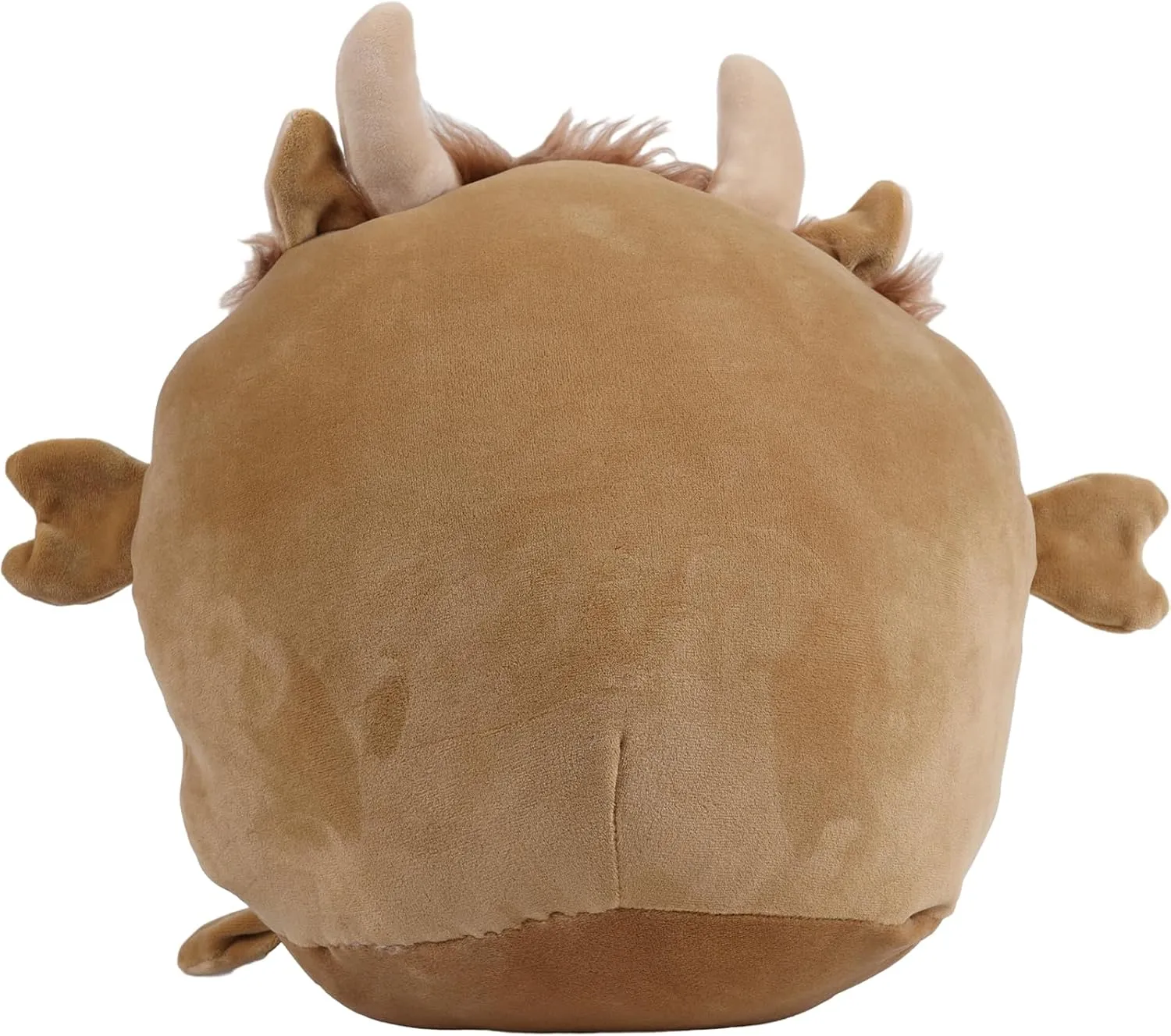 12 Inch Soft Scottish Highland Cow Plush Hugging Pillow Cute Highland Cow Stuffed Animal Plushies Toy Fluffy Cow Kids Stuffed Animals Brown Cow Plush Toys Gift for Kids and Lovers
