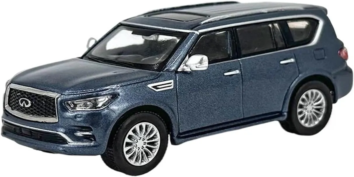 1:64 for Infiniti QX80 2020 Simulation Static Car Model Collection Display Decoration Mini Simulation Toys(Gold)