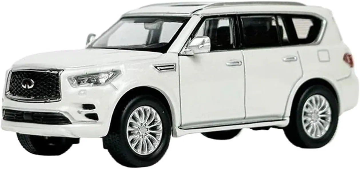 1:64 for Infiniti QX80 2020 Simulation Static Car Model Collection Display Decoration Mini Simulation Toys(Gold)