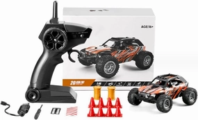 1/32 20KM/H RC High-Speed Off-Road Drift Car, Mini 2.4G Electric Off-Road Vehicle Model, Creative Vehicle Toys for Kids Adults (RTR Version)