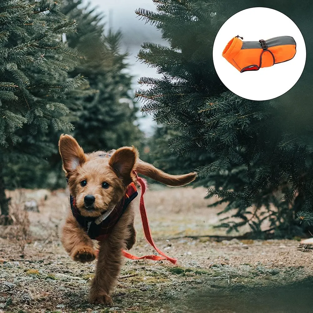 1pc Jacket Reflective Vest for Cold Weather Lightweight Comfortable Coat for Dogs for Outdoor Activities Parties for Pets