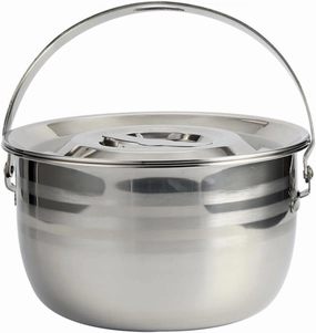 1pc Capacity Non-stick Stew Pot Cooking Pot for Outdoor Camping and Bbq Easy to Clean High-temperature Resistant Cookware Versatile
