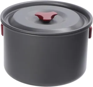 1pcs Outdoor Cooking Pot Set Lightweight Single Pot for Camping Hiking and Picnics Cookware Safe Use No Harmful Coating