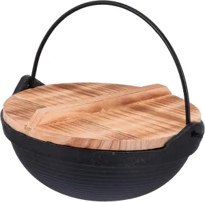 1set Camping Hiking Cookware Non-stick Pot with Lid Lightweight Hanging Hot Pot for Outdoor Cooking Picnics and Family Gatherings and Portable Kitchenware