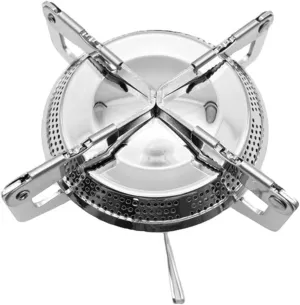 1set Outdoor Stove Burner Integrated Camping Gas Cooker Storage Bag Lightweight for Hiking Trekking and Picnics