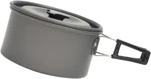 1set Portable Picnic Cooking Pot Non-Stick Outdoor Cookware Foldable Camping Tool for Hiking High-Temperature Resistant Design Lightweight Durable Food Container