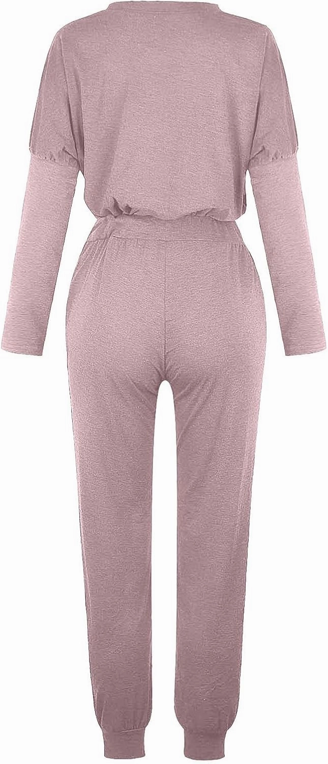 2025 Summer Sports 2 Piece Set,Lounge Sets Lightweight Crewneck Pullover Tops & Long Pants Tracksuit
