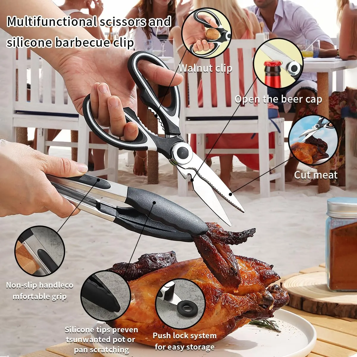 23 Pieces Cookware Kit,Portable Camping Cookware Set, Portable Outdoor Cooking and BBQ Ware for  Backpacking, Hiking  ﻿