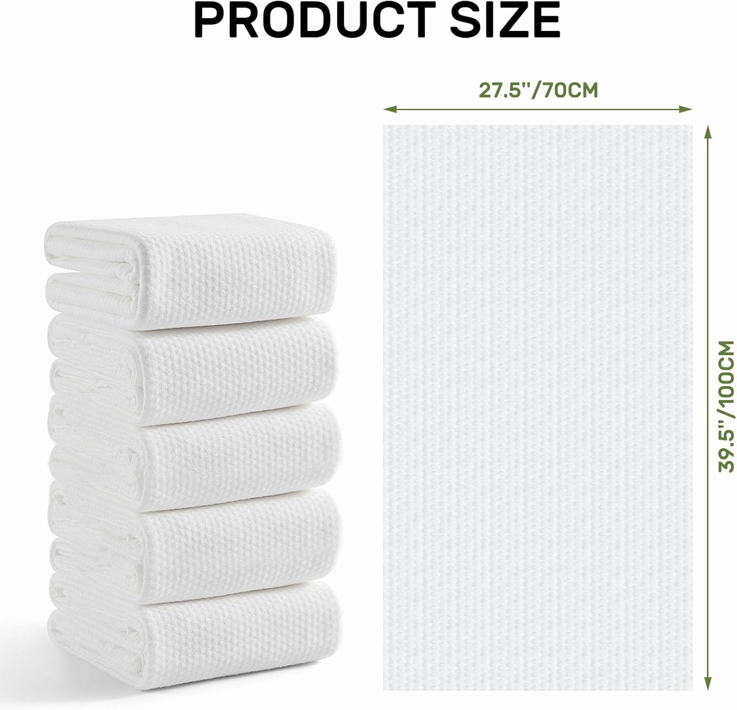 25pc Disposable Bath Towels Durable Large Portable Thicken Camping Towels Quick Dry, Absorbent,Ultra Soft for Travel Hotel Swimming Gym Sauna Spa Pet Sports Hiking Beach Spa 39.3''X 27.5''
