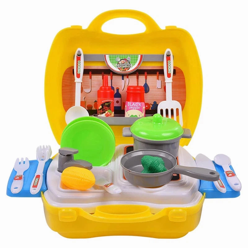 27 Pieces - Kitchen Cooking Suitcase Set (3-7 Years)
