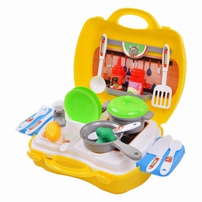 27 Pieces - Kitchen Cooking Suitcase Set (3-7 Years)