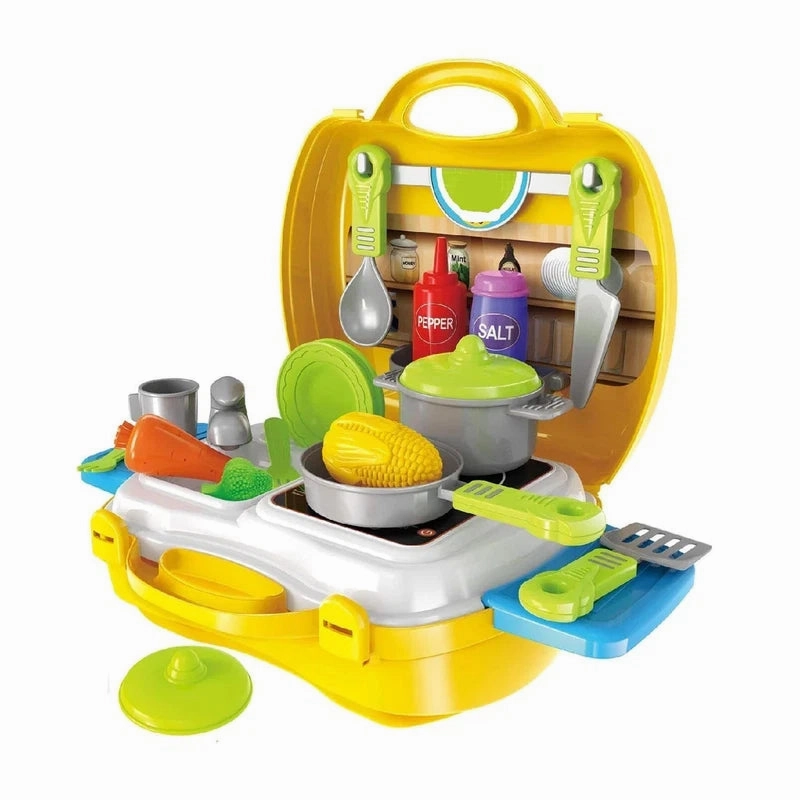 27 Pieces - Kitchen Cooking Suitcase Set (3-7 Years)