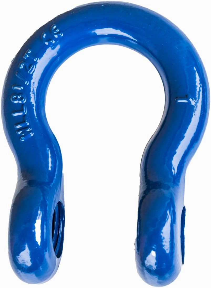 2 Pack Blue Rigging 1/2" Bow Shackles D Ring Rugged 10 Ton 22,000 Lbs Breaking Strength, WLL 2 Ton 4400 lbs w 5/8'' Pin Clevis Screw Heavy Duty f Marine Boat Anchor ATV UTV Recovery by Hi-Gear