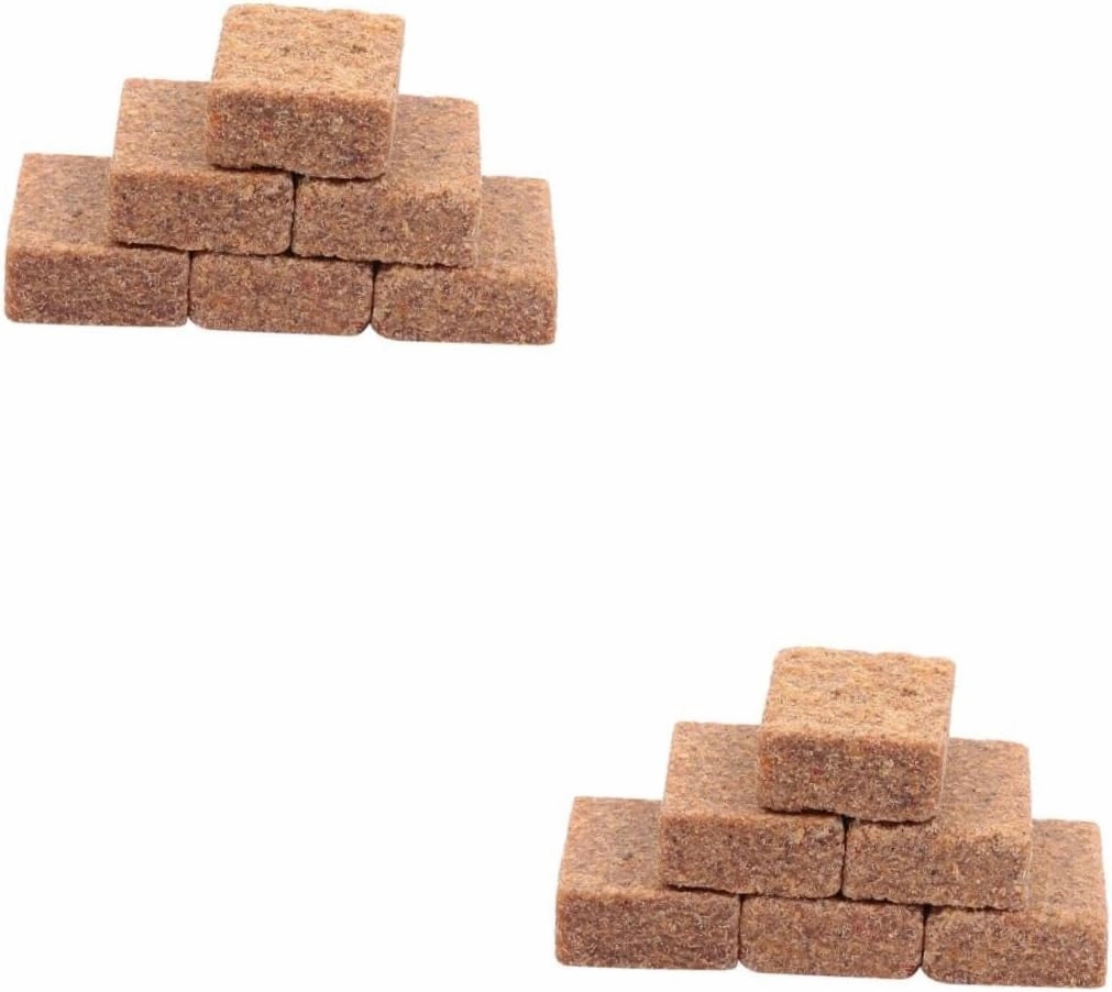 2sets Quality Material Outdoor Burning Blocks Lightweight Camping Firestarters for Campfire Cooking 50pcs*2