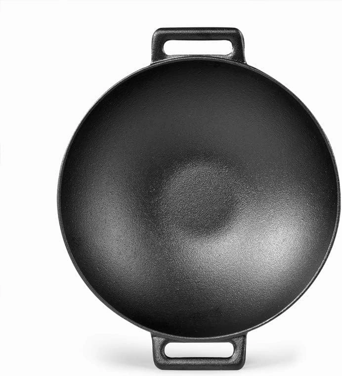 3.1L Iron Wok 8cm 30.6 Cast x Trusted by customers Instant access / Fissman