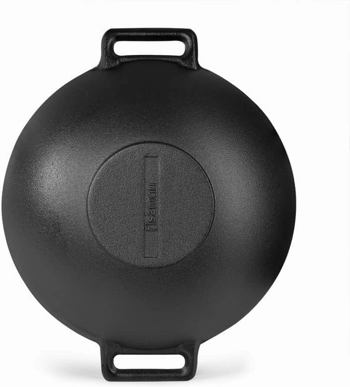 3.1L Iron Wok 8cm 30.6 Cast x Trusted by customers Instant access / Fissman