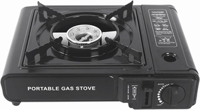 3.5 Kw Backpacking Stove - Lightweight Quick-Ignite Burner, Windproof Alloy Burner | 12.99x10.24x3.15 Inches Multifunctional High Temperature Resistant Stove for Hiking Picnic Fishing Hunting Cooking