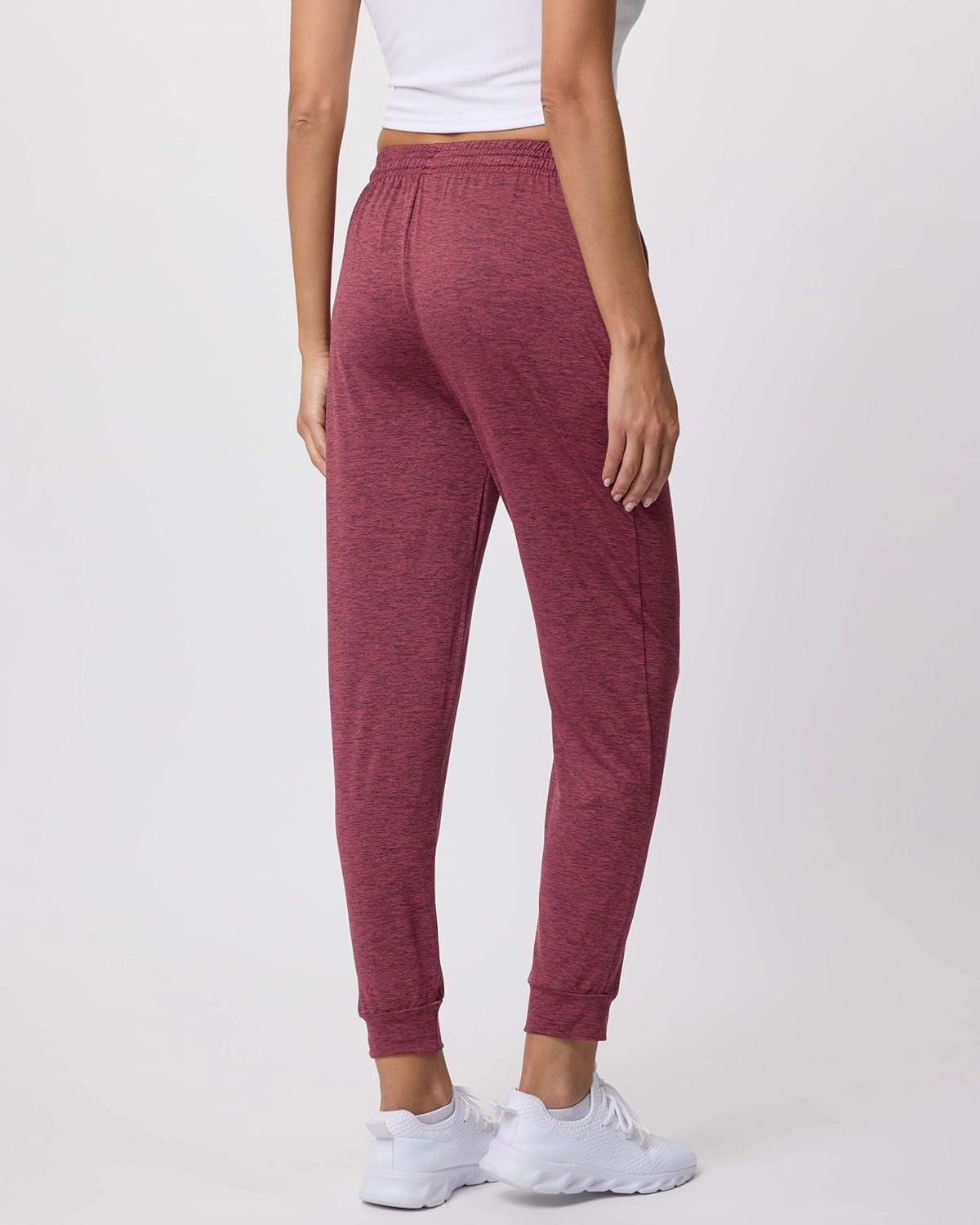 3 Pack: Women's Ultra-Soft Silky Dry Fit Lounge Joggers Lightweight Dry-Fit Pants with Pockets (Available in Plus)