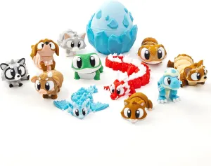 3D Printed Articulated Animal Figurines Set, Desk Decor, Collectibles Gifts for Boys and Girls, Pinata Filler, Carnival Prizes, Treasure Chest for Students Rewards, Birthday Gifts, Goodie Bag Stuffers