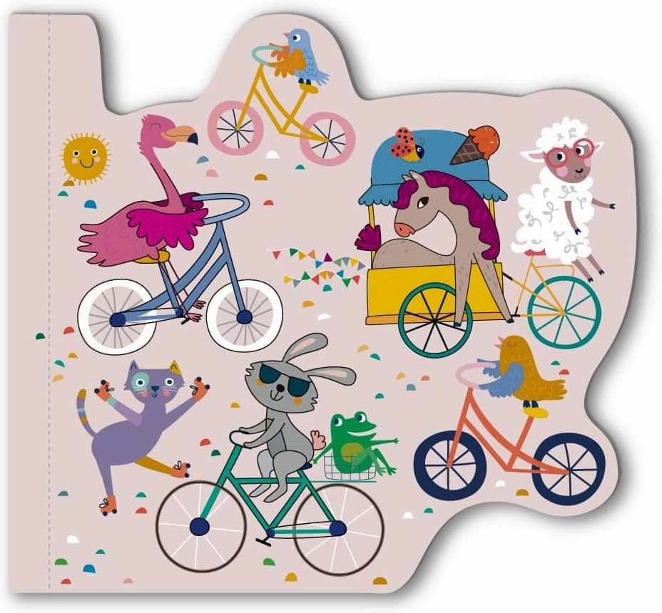 6301779 Colouring Game Driving & Flying, 3-in-1 Creative Set with Games, Stickers and Colouring Pictures, DIY, Activity Pad for Children from 3 Years