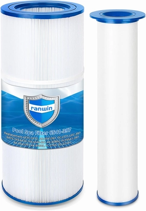 6541-397 Pool Spa Filter Cartridge Compatible with Sundance Filter 880 Series,Outer Filter 6473-165 with Inner Filter 6473-164 Hot Tub Spa Pool Replacement Cartridge