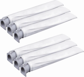 6pcs SR12 Microfilter for Sebo Automatic X & Essential G1 G2 Filters Replacement for Windsor Sensor S12 S15 XP SR Series Upright Vacuum, replace to part #5301 5036ER Micro Hygiene Filter