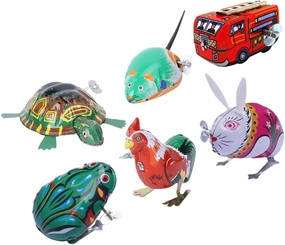 6pcs Wind Up Clockwork for Jumping Playthings to Enhance Coordination Imagination Fun Random Styles for Early Play Parent Interaction Random Color