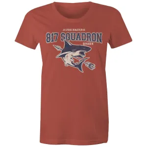 817 Squadron Women's T-shirt blue (Style Alpha)