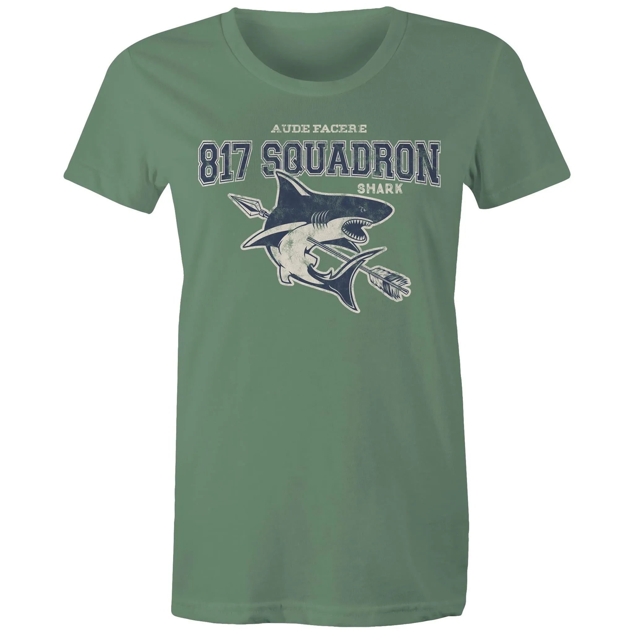 817 Squadron Women's T-shirt blue (Style Alpha)