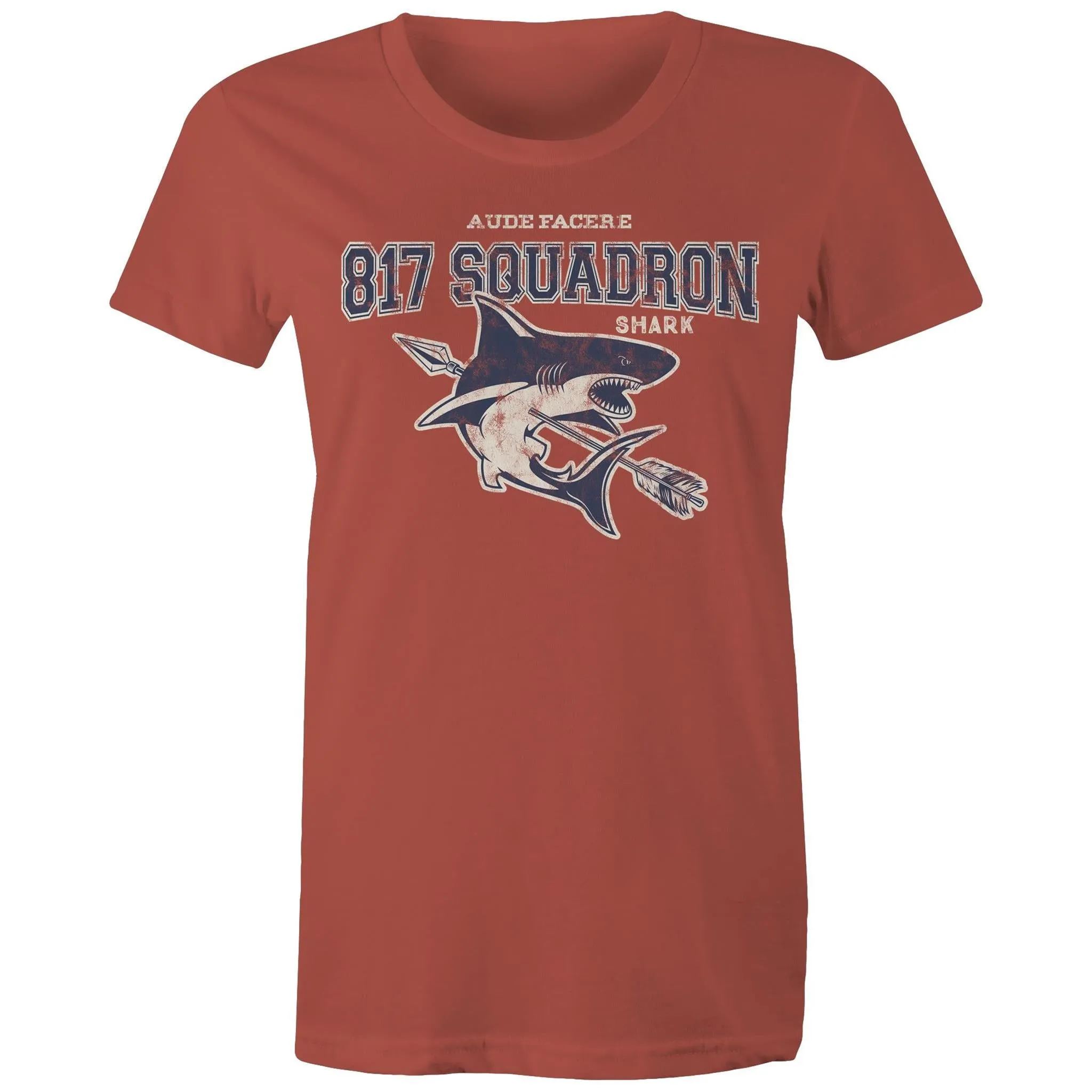 817 Squadron Women's T-shirt blue (Style Alpha)