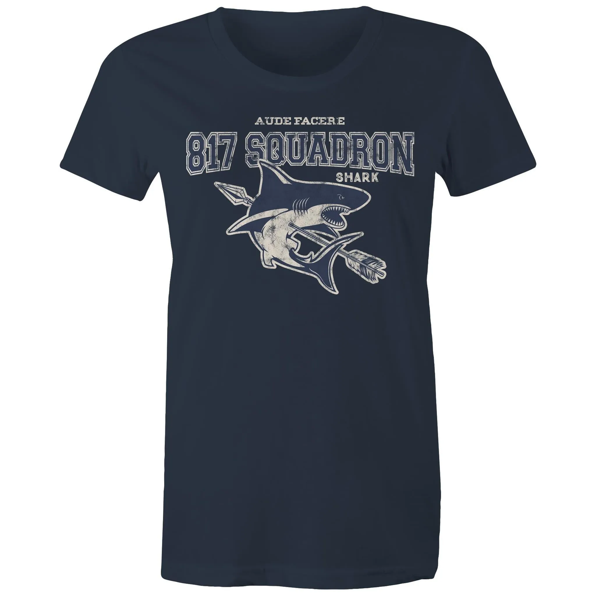 817 Squadron Women's T-shirt blue (Style Alpha)