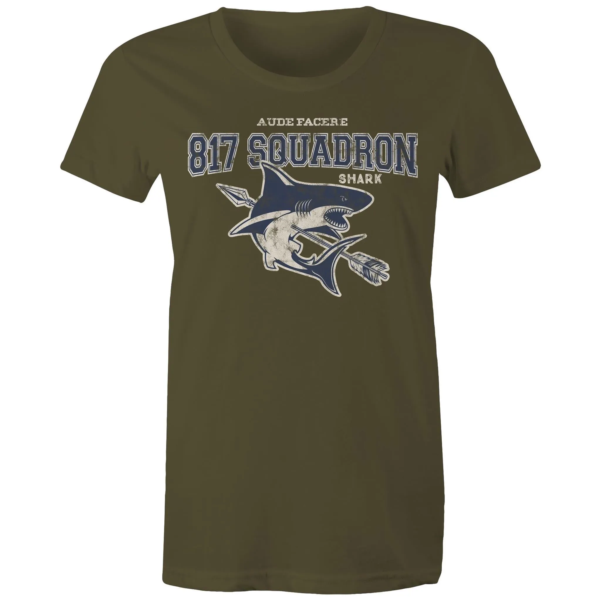 817 Squadron Women's T-shirt blue (Style Alpha)