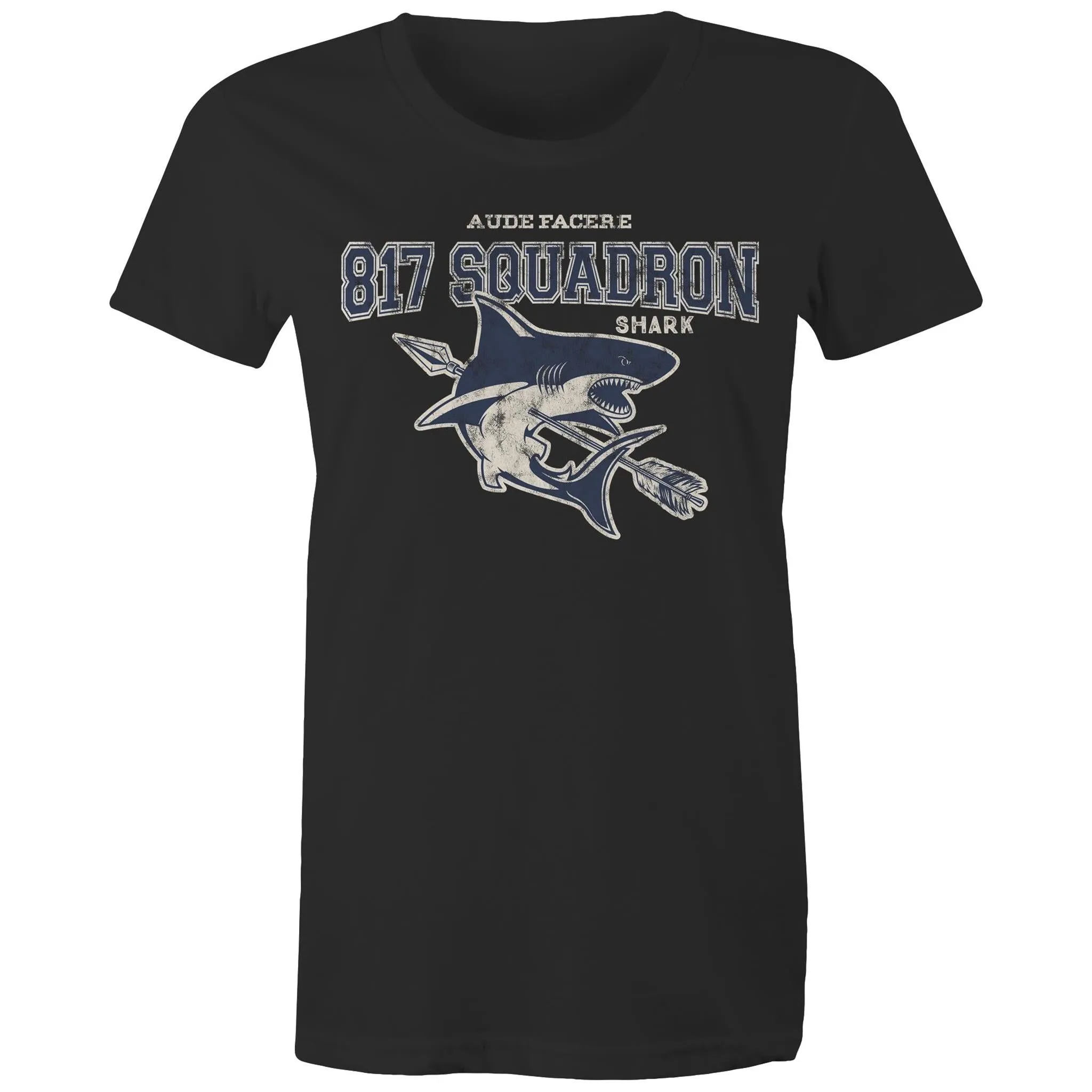 817 Squadron Women's T-shirt blue (Style Alpha)