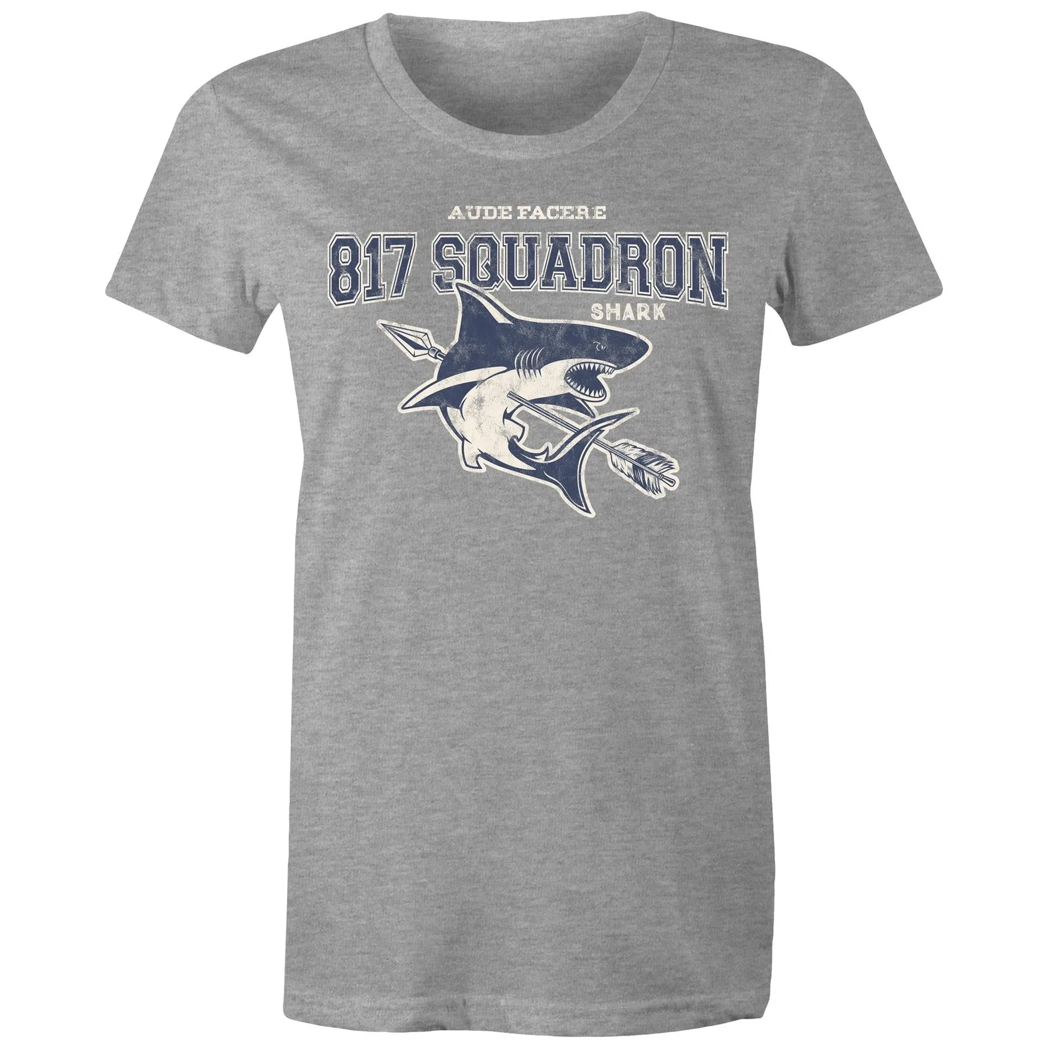 817 Squadron Women's T-shirt blue (Style Alpha)