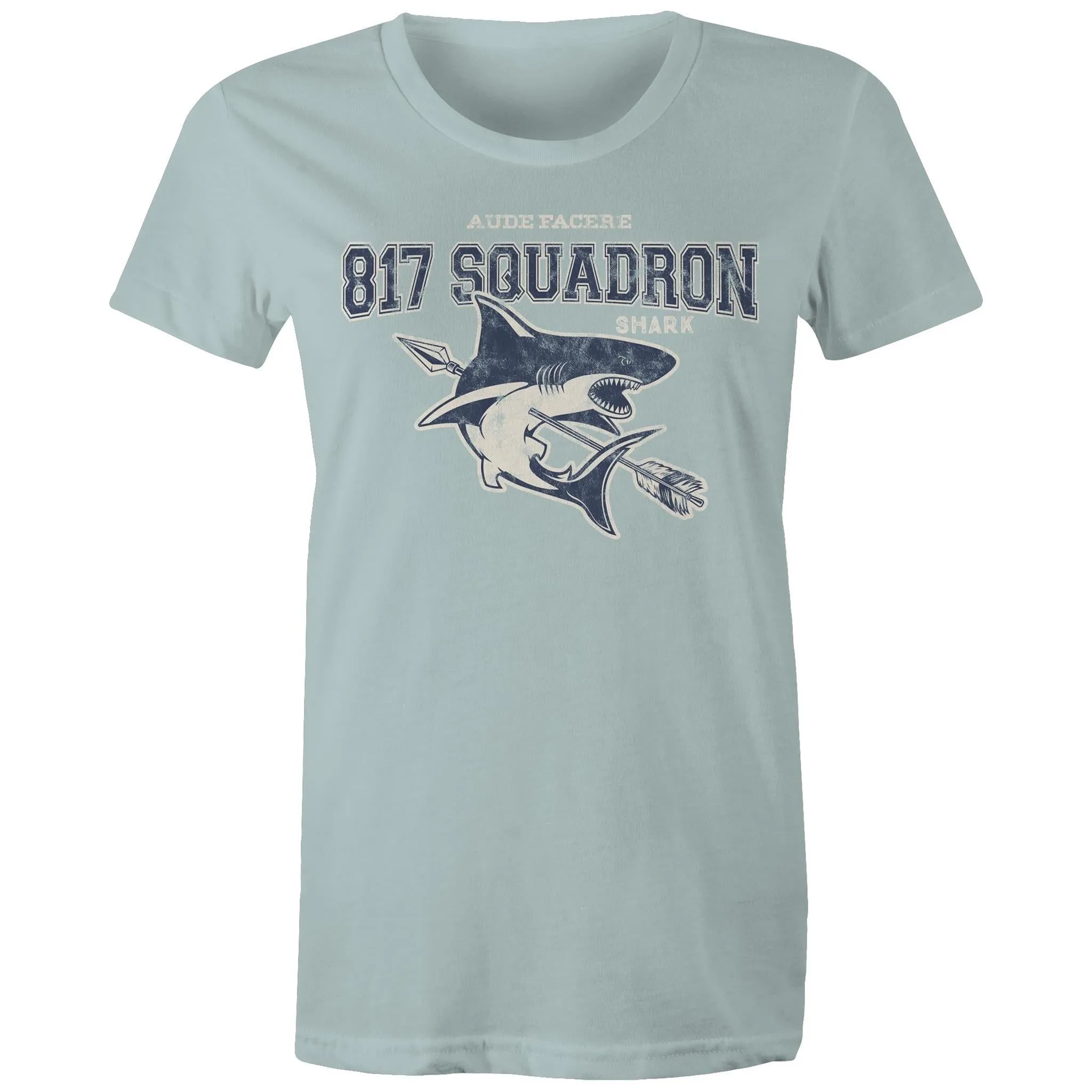 817 Squadron Women's T-shirt blue (Style Alpha)