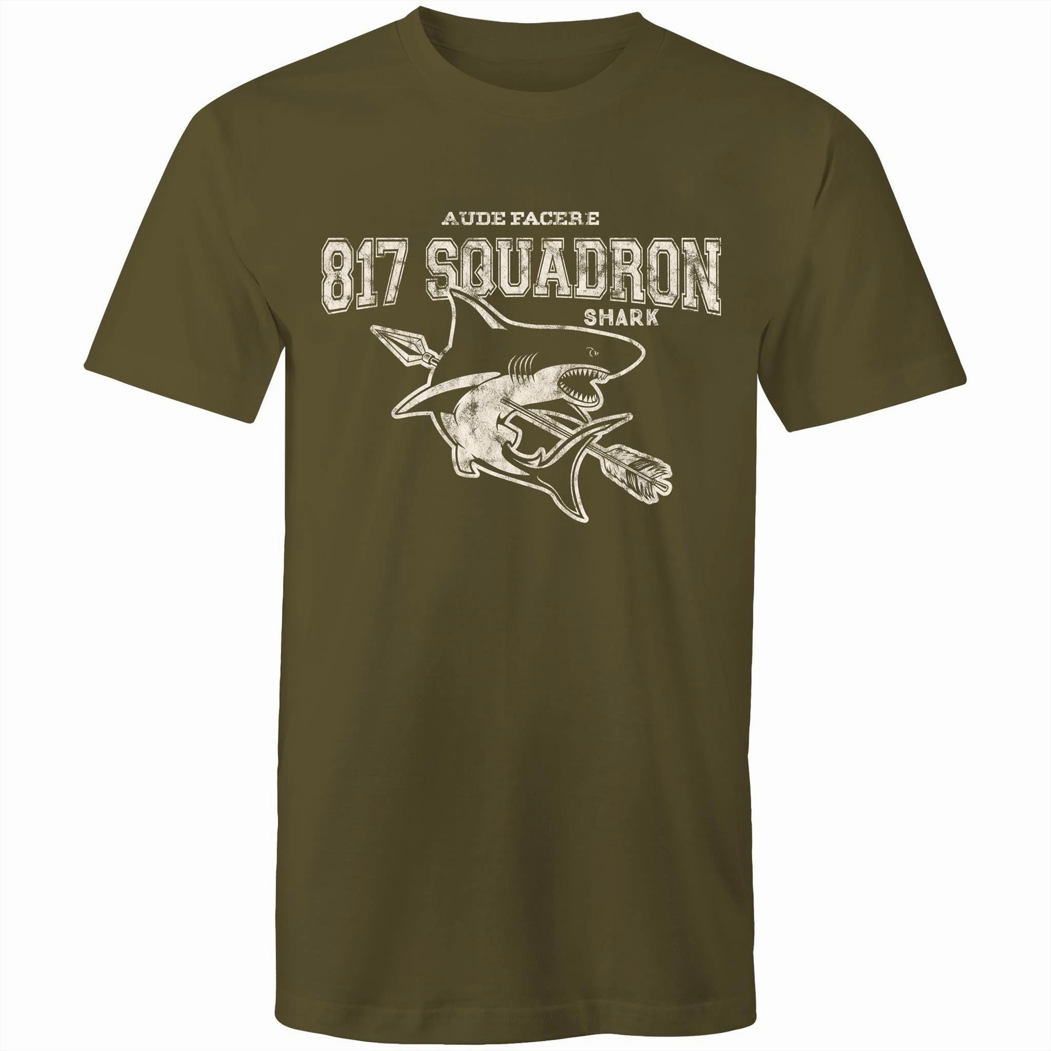 817 Squadron Men's T-shirt white (Style Alpha)