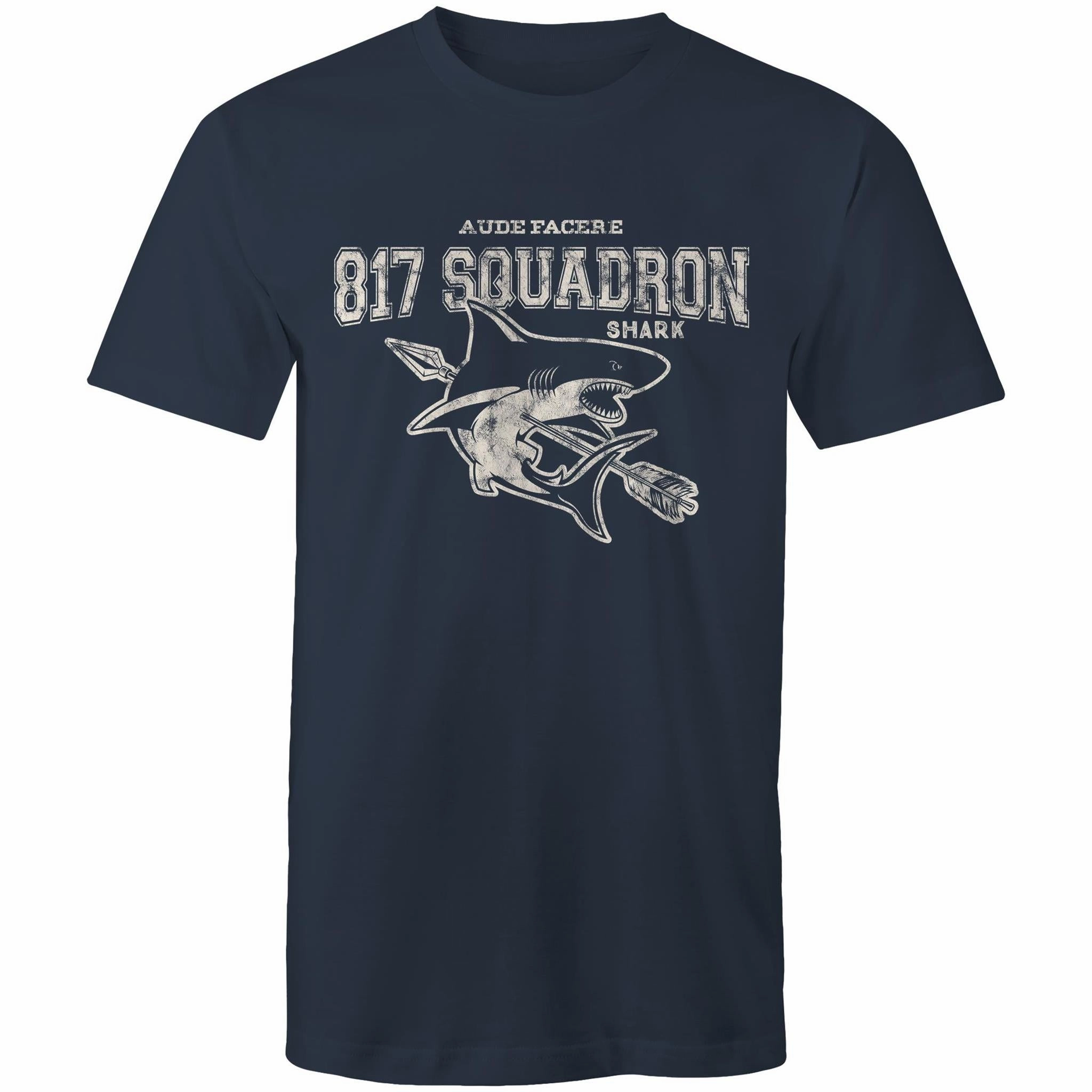 817 Squadron Men's T-shirt white (Style Alpha)
