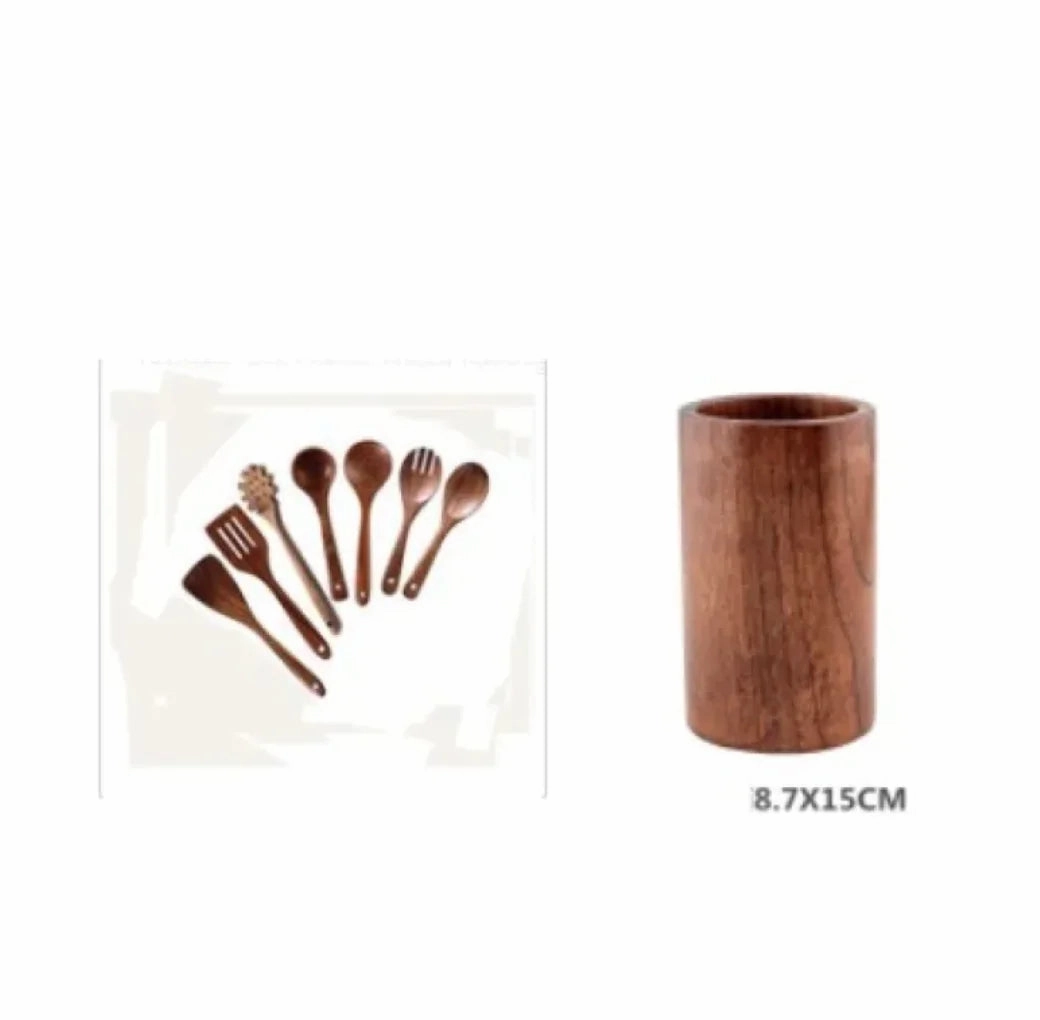 Acacia Wood Cooking Set