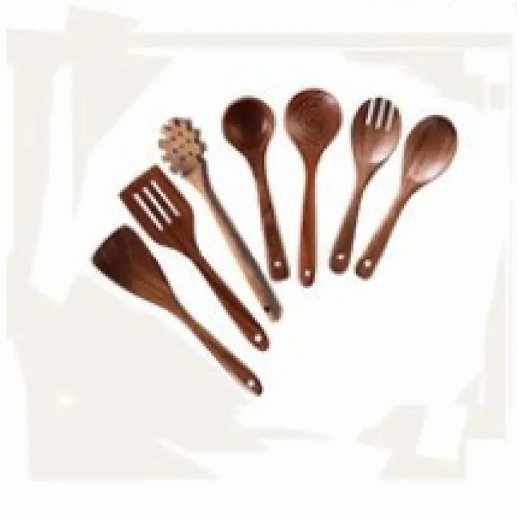 Acacia Wood Cooking Set