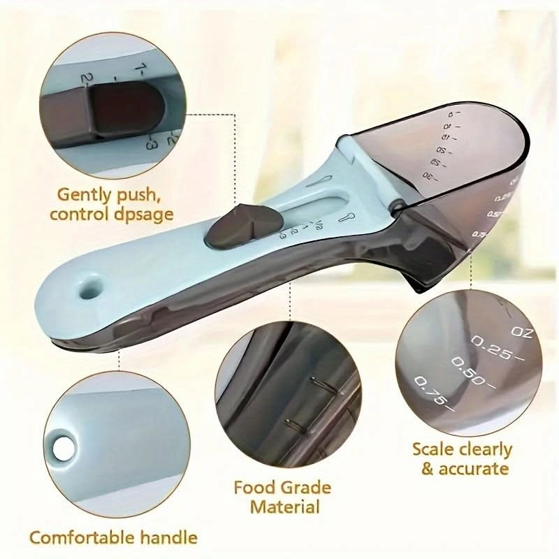Adjustable Measuring Spoon Set, 2-Piece