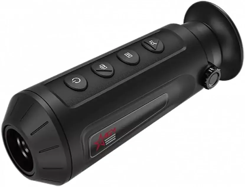 AGM Global Vision Taipan Thermal Imaging Monocular for Hunting 12μm Sensor, Hot Spot Tracking, 8× Digital Zoom, Video Recording, WiFi, IP67 Waterproof