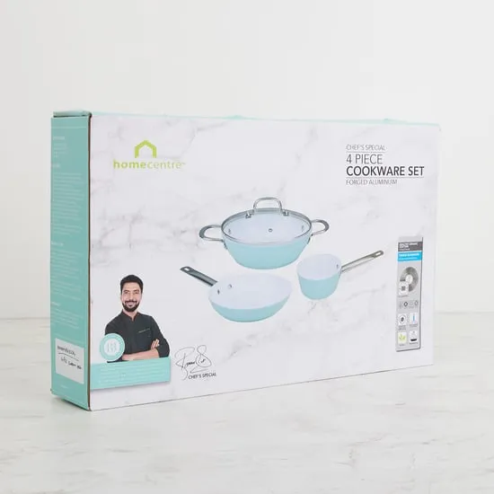 Aluminium Chef Cookware Special 4Pcs Expedited shipping Top-quality at low price Set